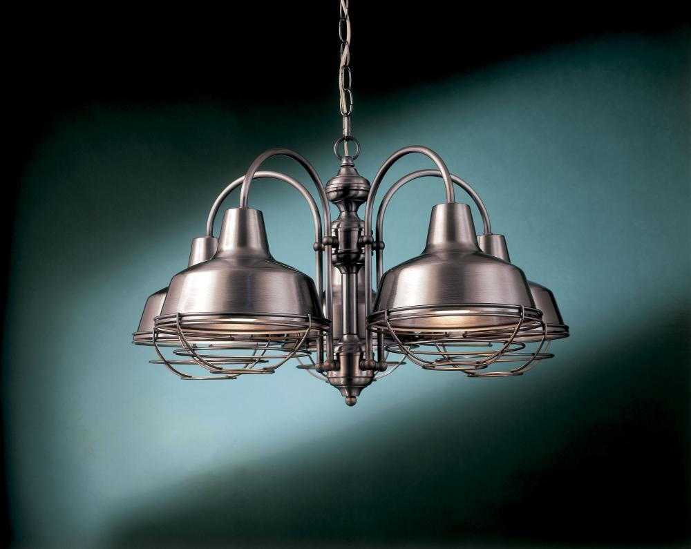 5-LIGHT CHANDELIER
